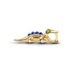 Alligator 14k gold-plated charm with imitation lap 764624C01