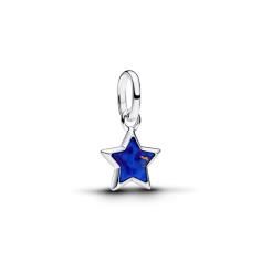 Star sterling silver mini dangle with imitation la 794613C01