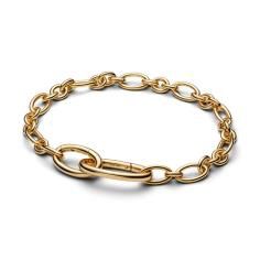 14k gold-plated oval link bracelet 564678C00-4