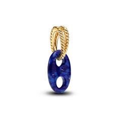 Marine rope 14k gold-plated dangle with imitation 764692C01