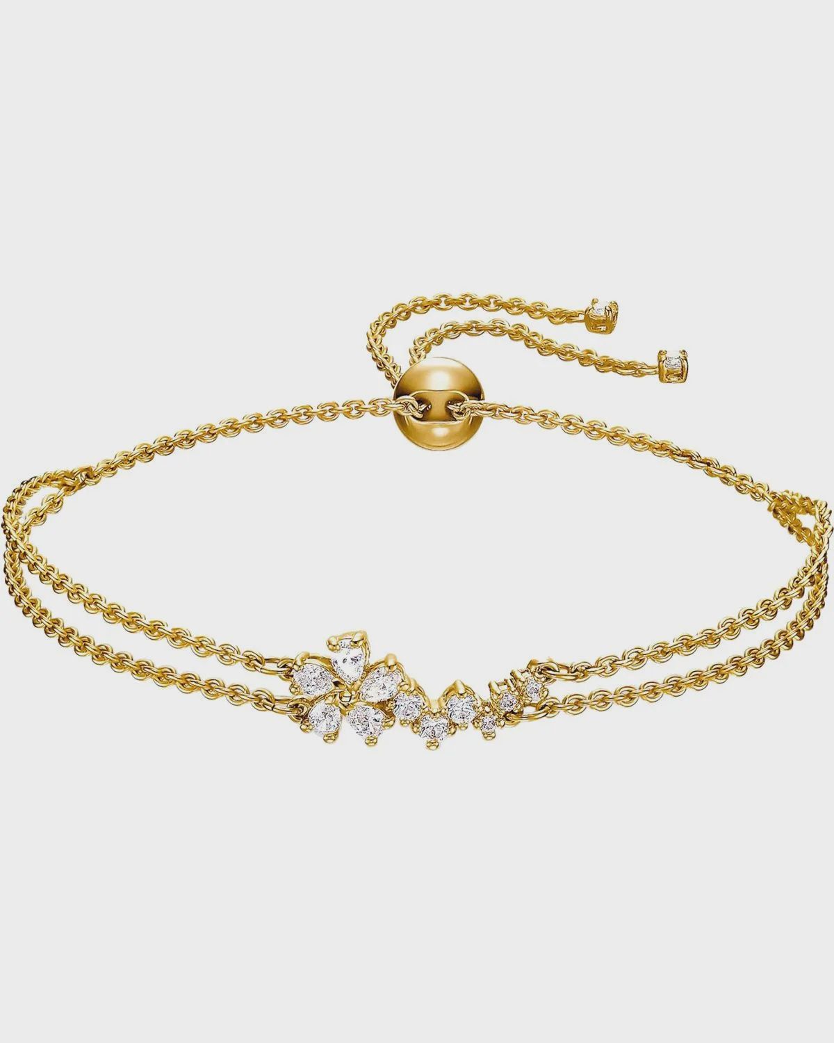 Swarovski Botanical bracelet gold color 5535790