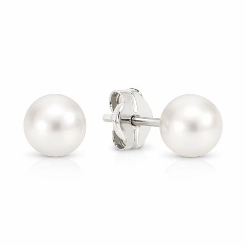 SS 5mm freshwater pearl studs AG00733