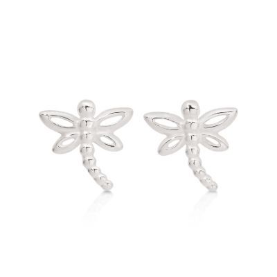 SS dragonfly studs AG00742