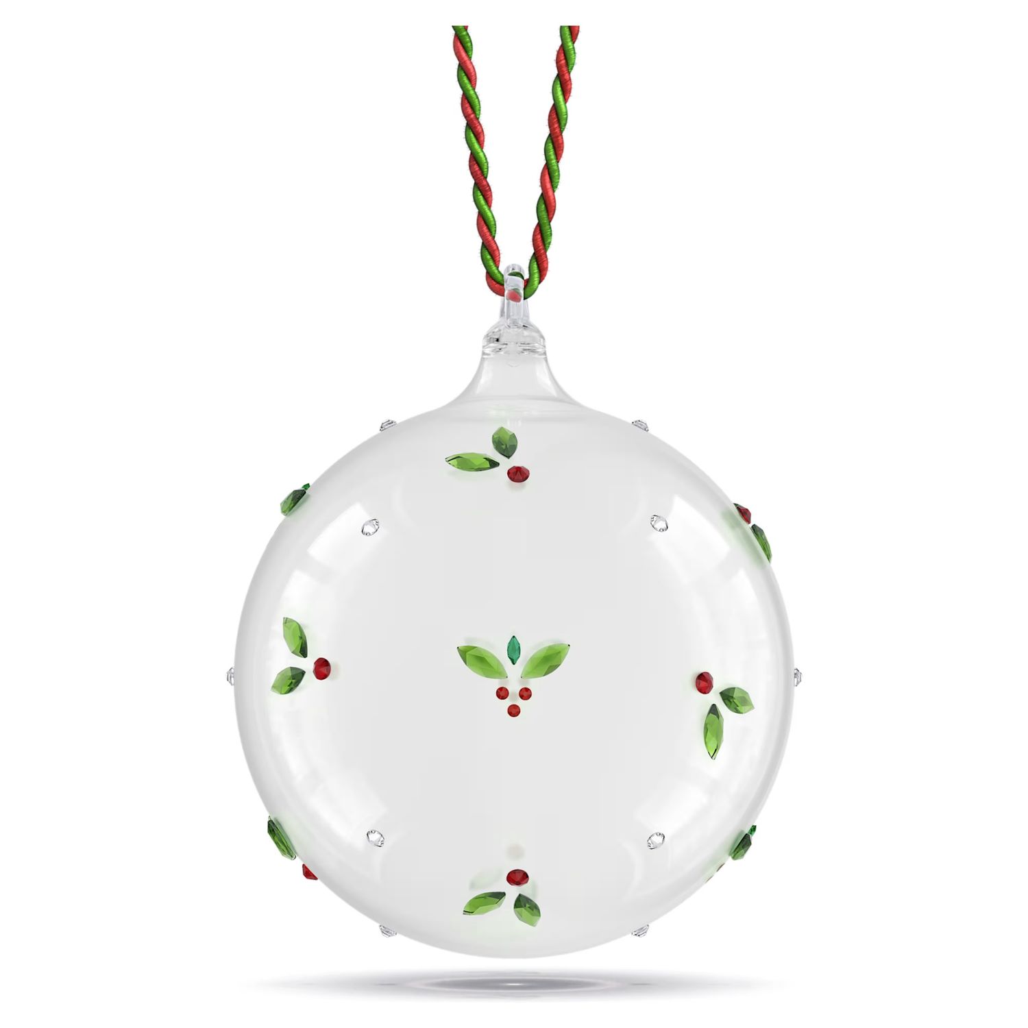 Holiday Cheers Mistletoe Ball Ornament. 5735574