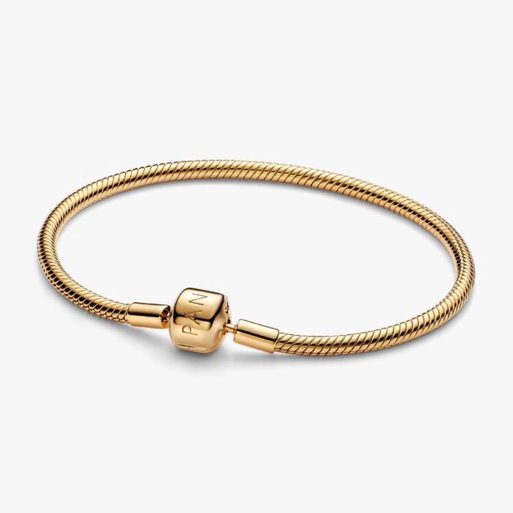 Barrel Clasp Snake Chain Bracelet 563390c00-21