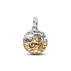 Capricornus sterling silver and 14k gold-plated me 764987C01