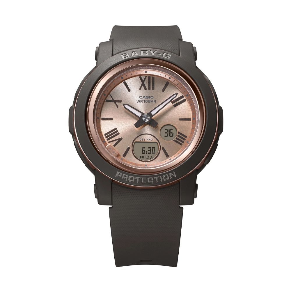 Baby G Duo Brown Face &amp; Resin Band BGA290-5A