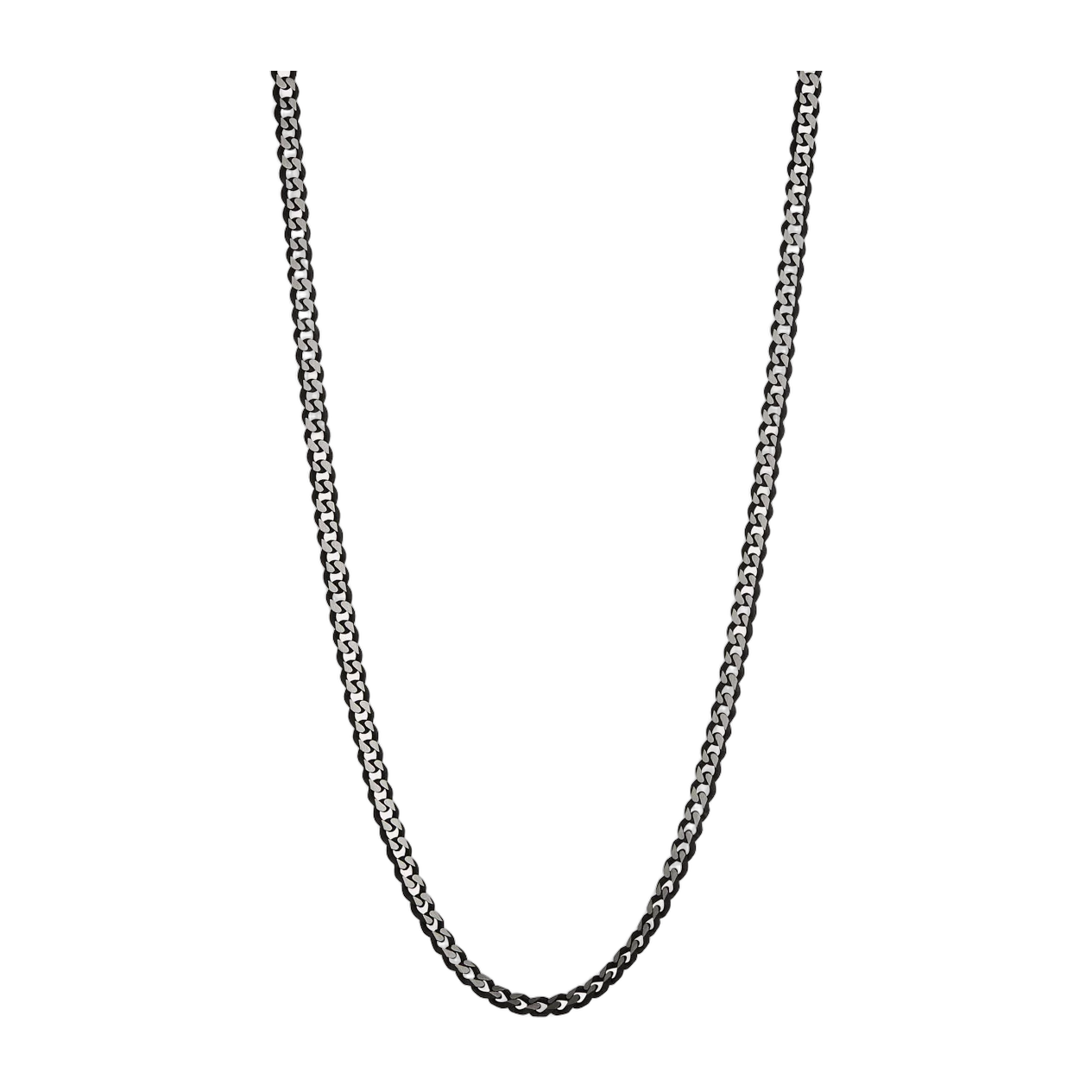 Nero Men’s Steel Curb Chain Necklace N9035