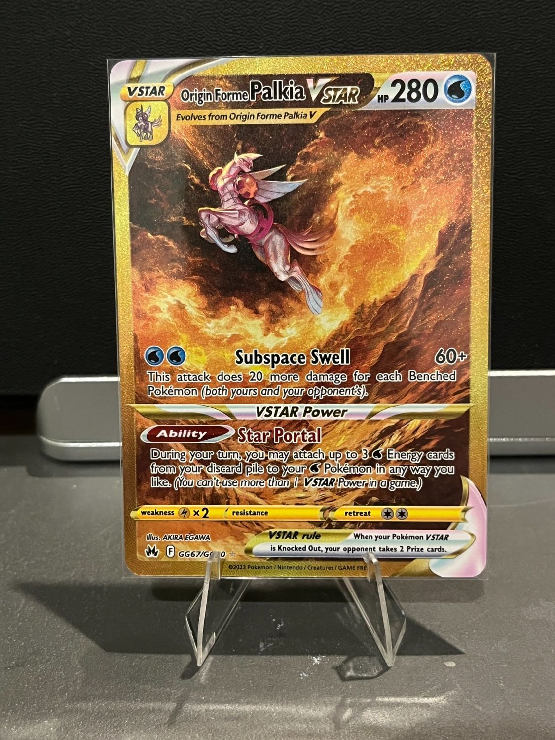 Origin Forme Palkia VSTAR (Secret) GG67/GG70 Crown Zenith NM-M