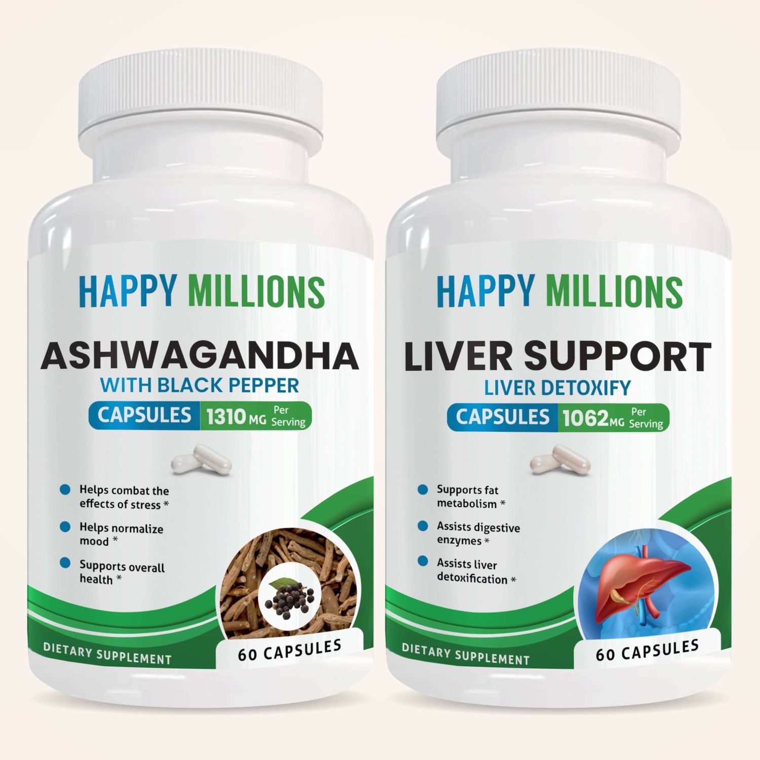 ASHWAGANDHA WITH BLACK PEPPER &amp; LIVER SUPPORT