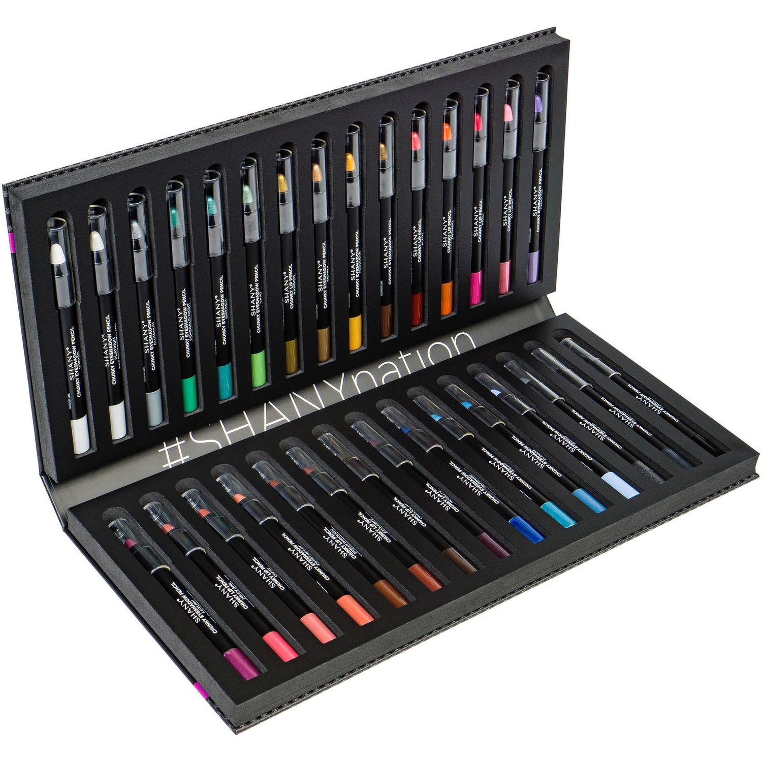 Chunky Eye &amp; Lip Makeup Pencils – 30 Colors