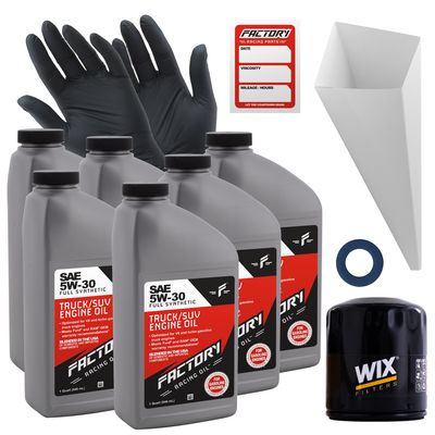 Toyota Oil Change Kit – 5W‑30 Full Synthetic (6 Quarts) Toyota Oil Change Kit – 5W‑30 Full Synthetic (6 Quarts)