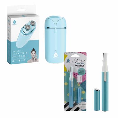 Pursonic Precision Facial Trimmer &amp; Shaver Set