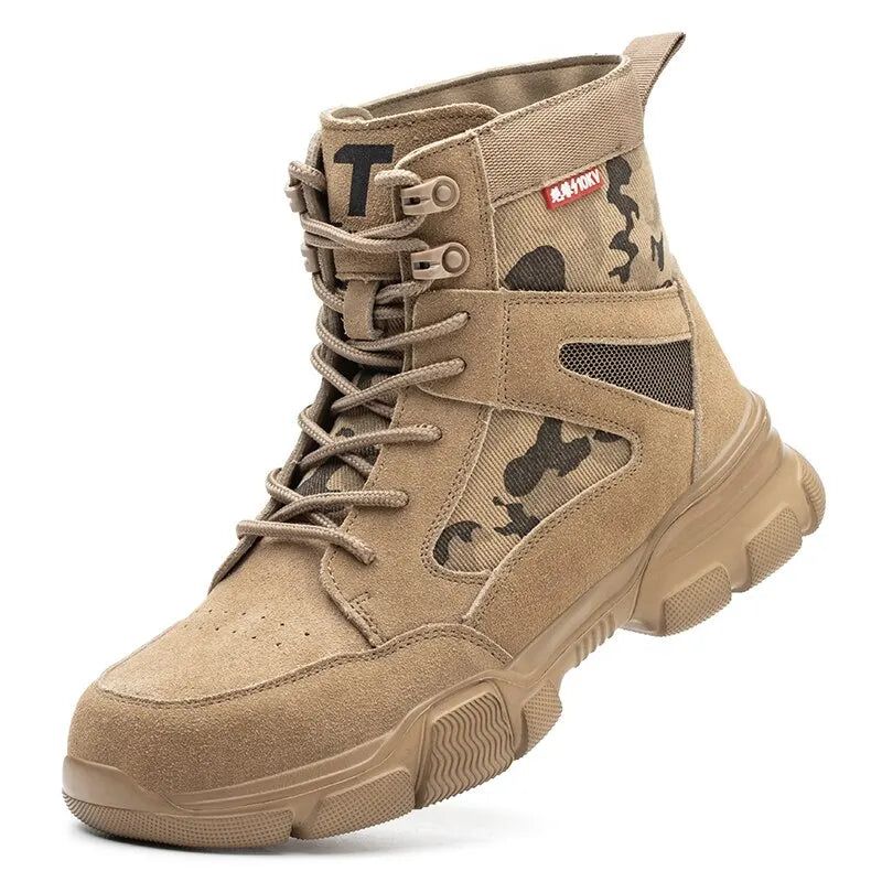 Men's Steel Toe Safety Work Boots