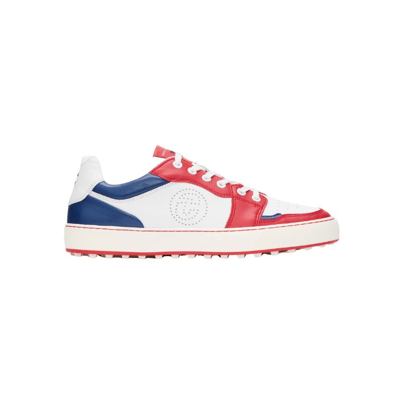 SHOES M DUCA GIORDANO - WHITE/RED/NAVY