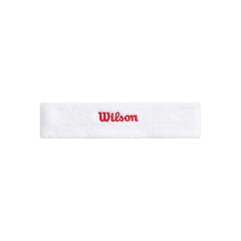 TENNIS W/S HEADBAND WHITE