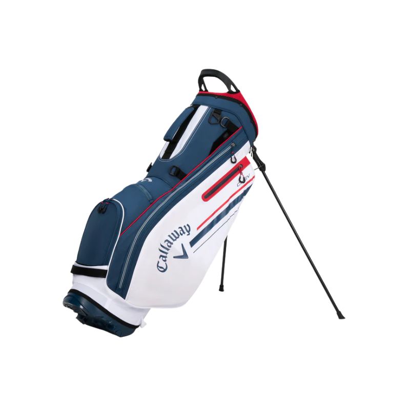 CALLAWAY STAND BAG CHEV - NAVY/WHT/RED
