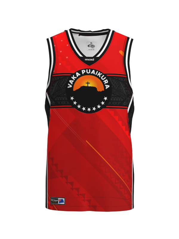 2023 Vaka Puaikura Basketball Singlet - Kids