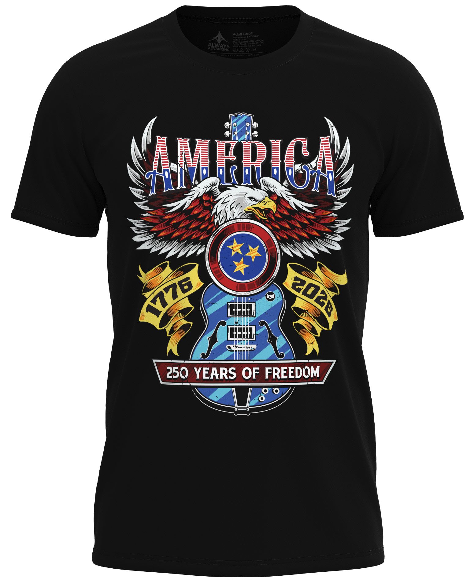 America 250 Concert-Style T-Shirt