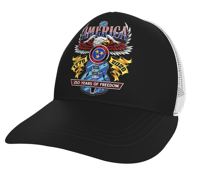 America 250 Trucker Hat w/ Mesh Back