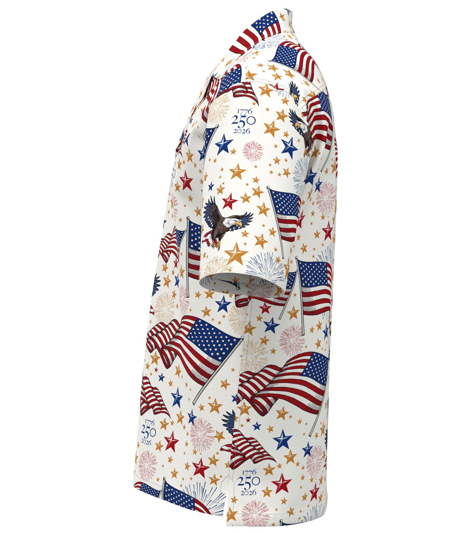 USA250 Hawaiian Style Shirt