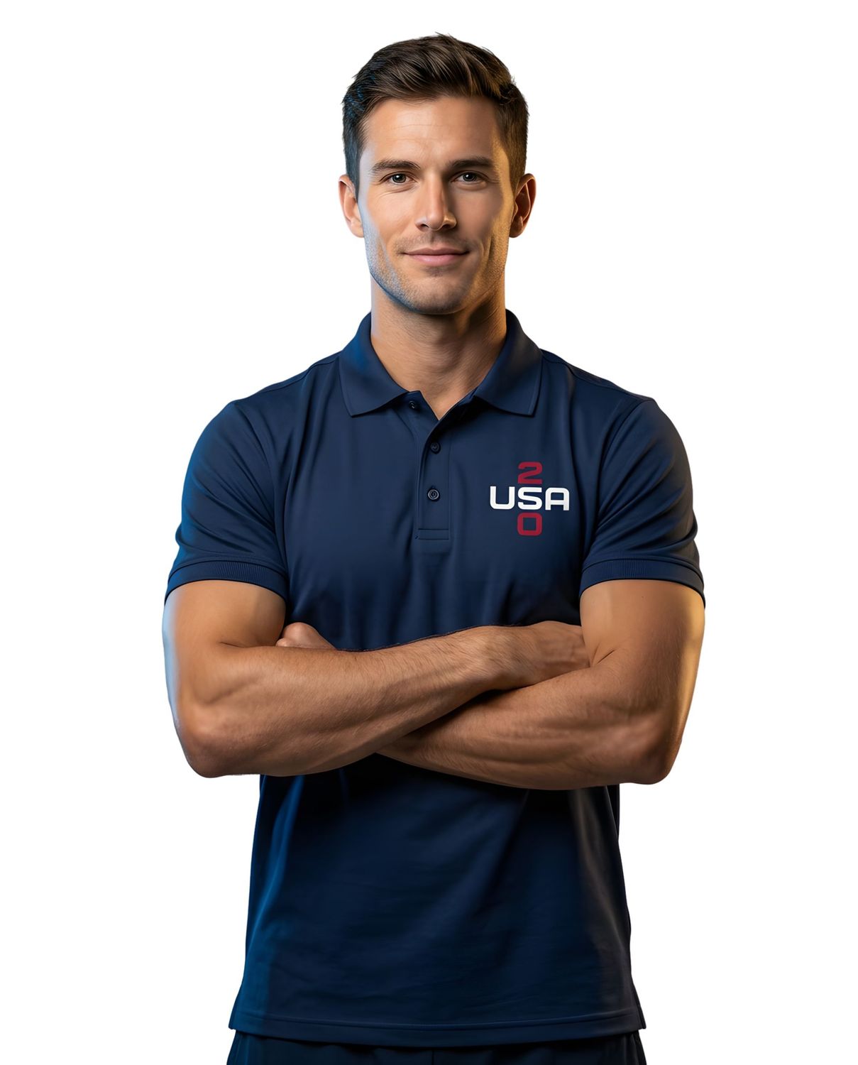 USA250 Navy Polo