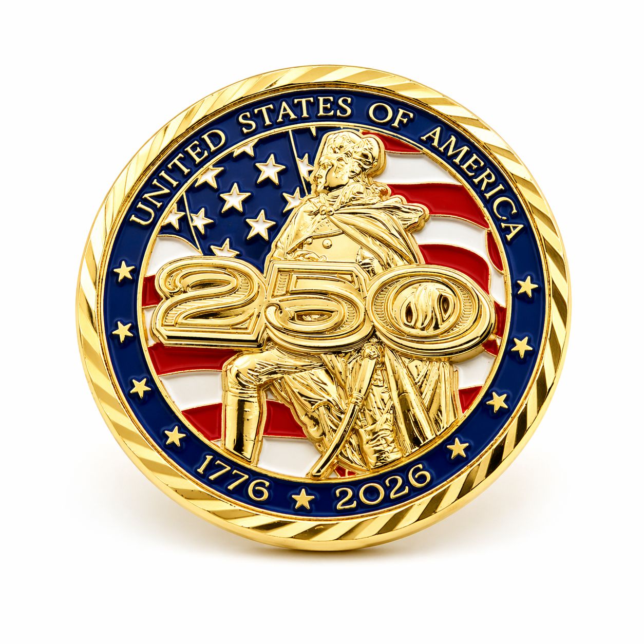USA250 George Washington Lapel Pin