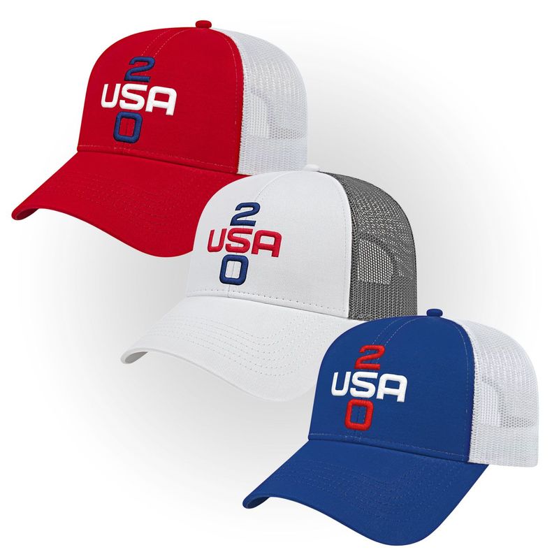 USA250 Twill Trucker Mesh