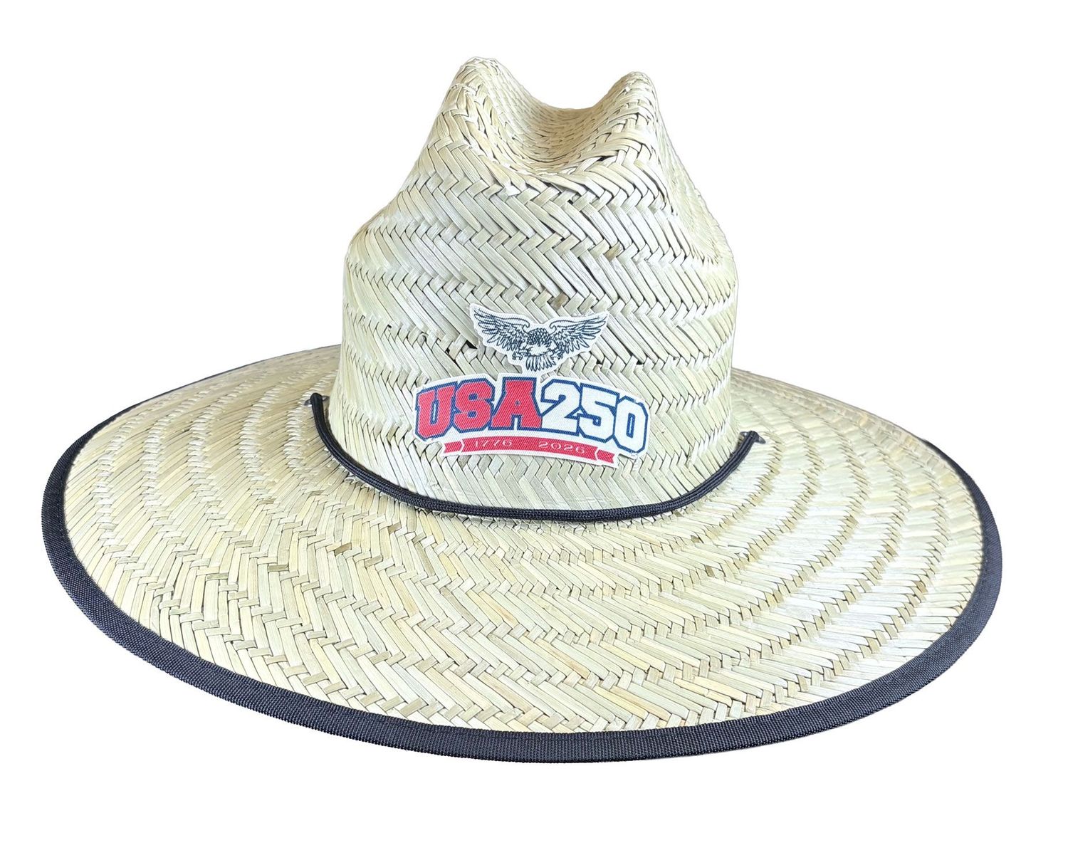USA250 Straw Beach Hat