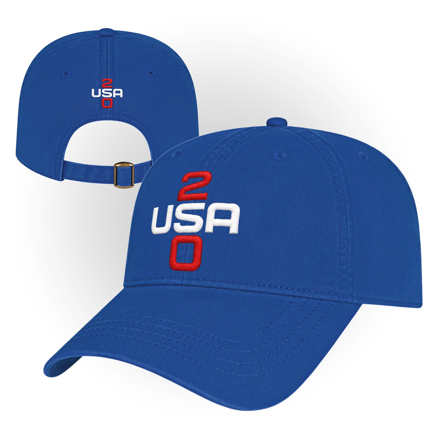 USA 250 Washed Chino Twill Caps
