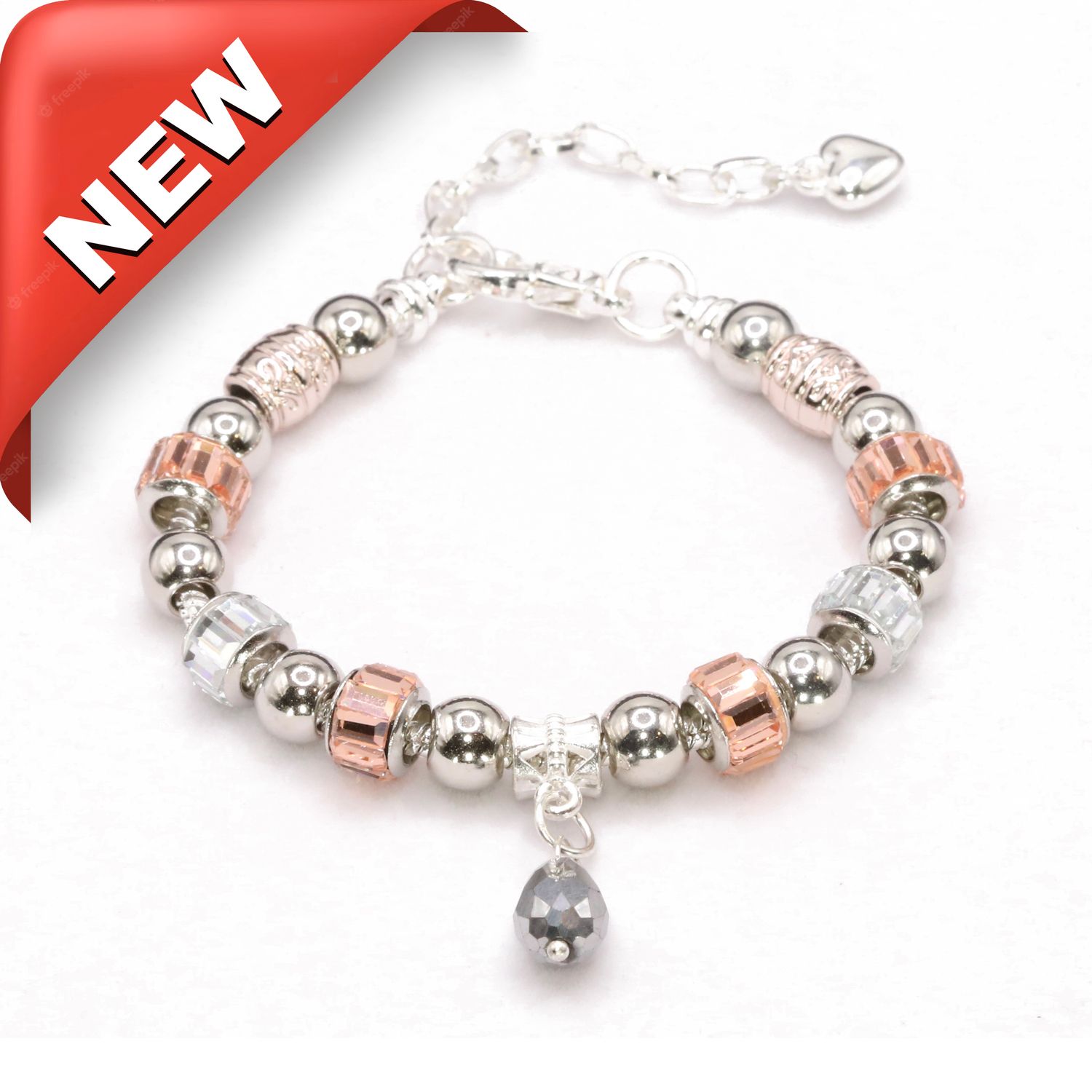 European Charm Bracelet - A Single Tear (#1219)