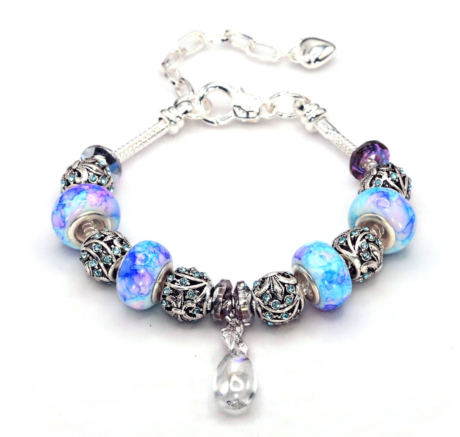European Charm Bracelet - Beach Daze (#1205)