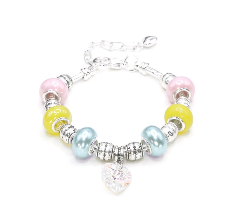 European Charm Bracelet - Candy Floss (#1171)