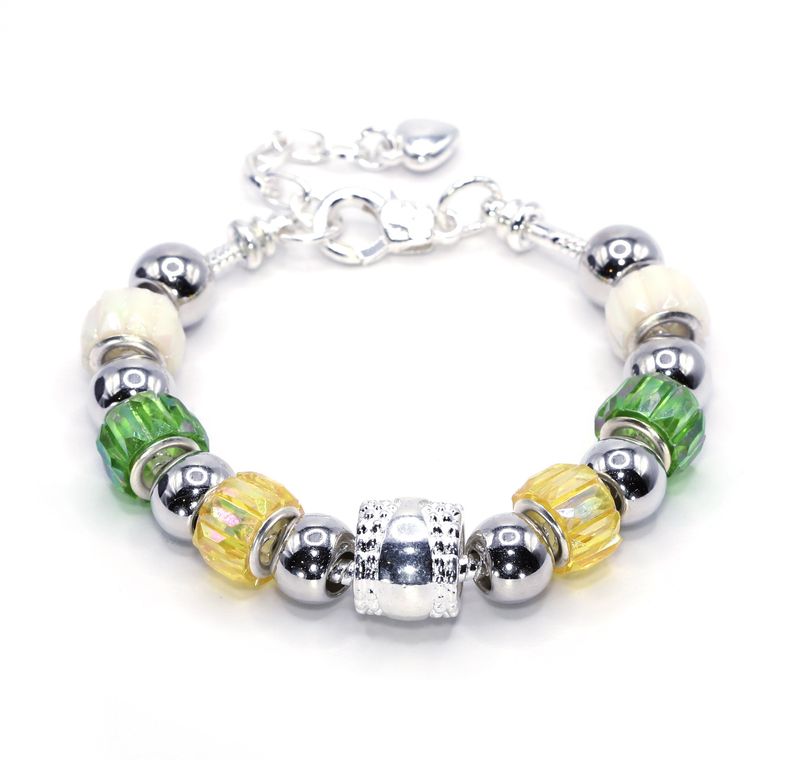 European Charm Bracelet - Citrus Kiss (#1100)