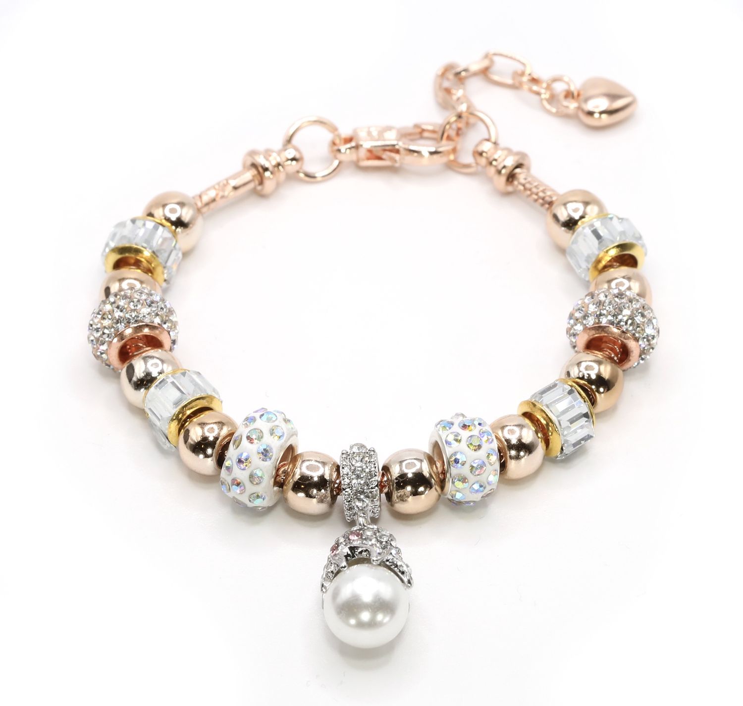 European Charm Bracelet - Crystal Palace (#1109)