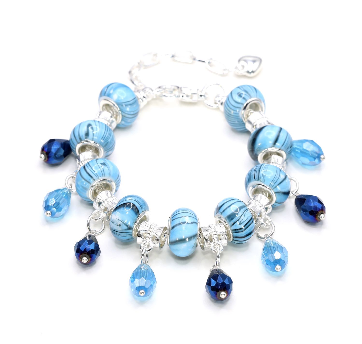 European Charm Bracelet - Whirlpool (#1185)