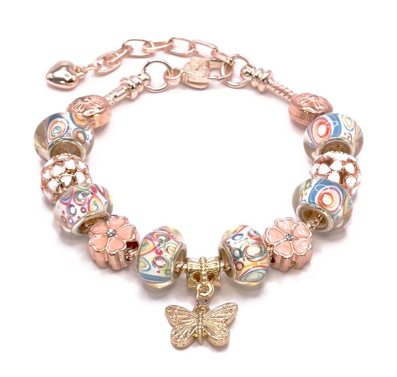 European Charm Bracelet - Groovy Girl (1712)