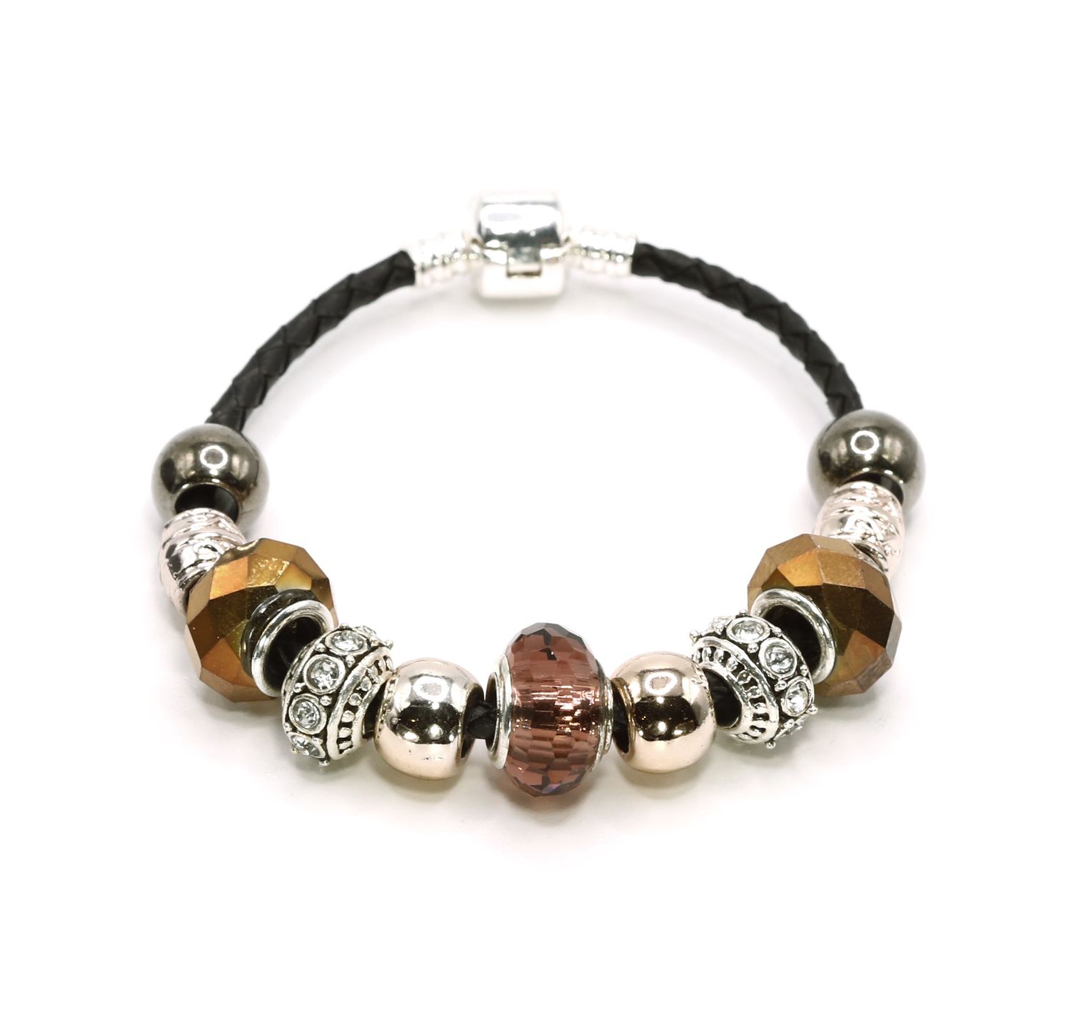 European Charm Bracelet - Wild Horses (#1140)