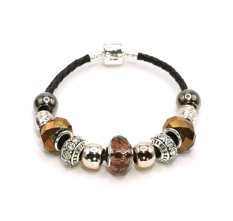 European Charm Bracelet - Wild Horses (#1140)