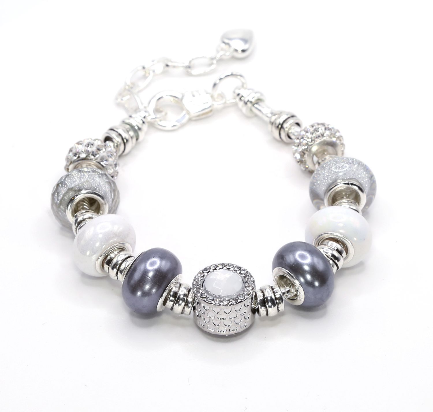 European Charm Bracelet - Kasumi - Clean Mist (#1083)