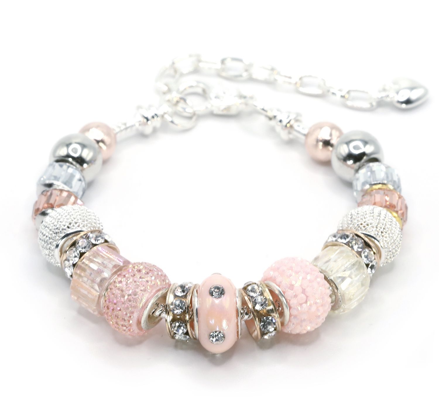European Charm Bracelet - Maiden&#39;s Blush (0748)