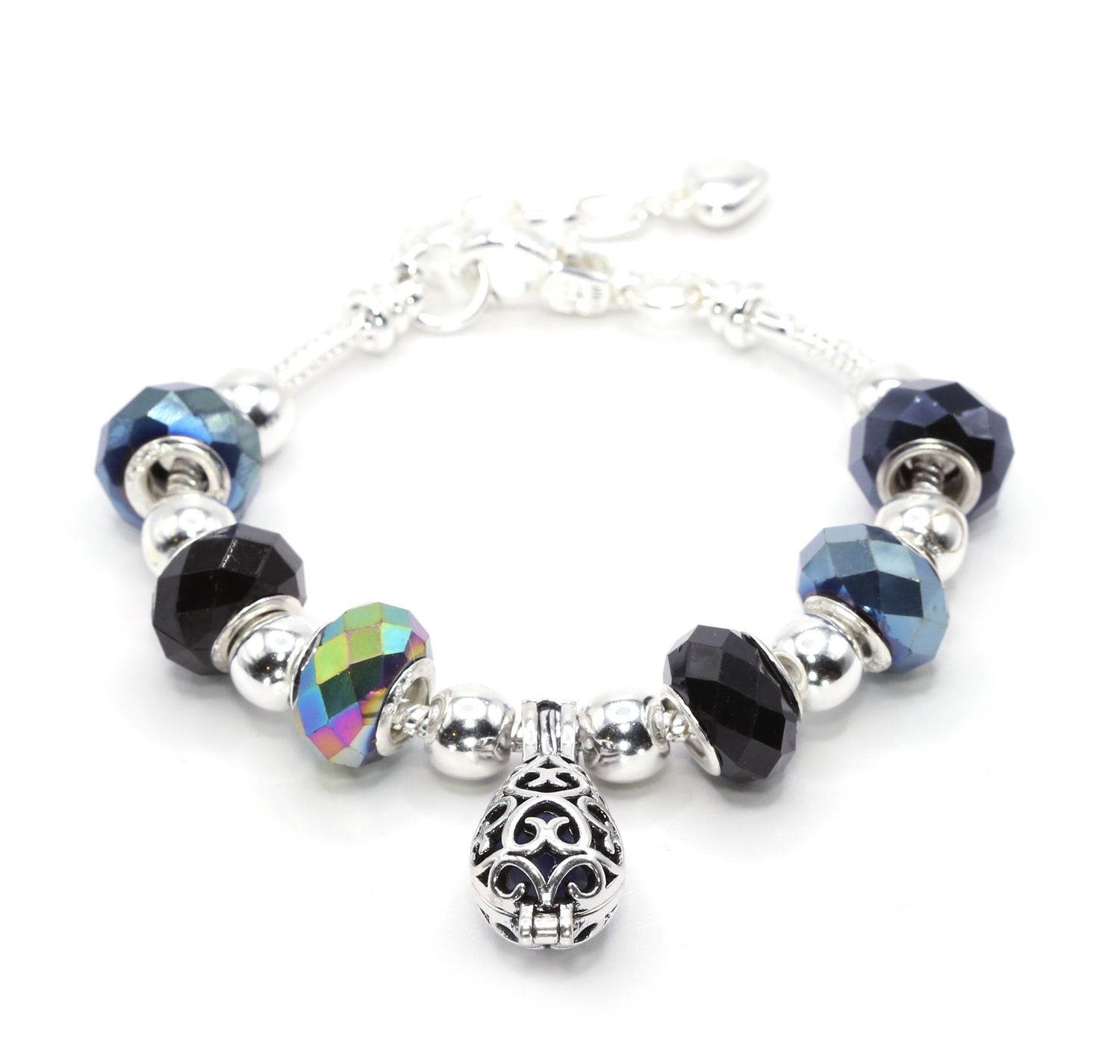European Charm Bracelet - Night&#39;s Song (#1049)