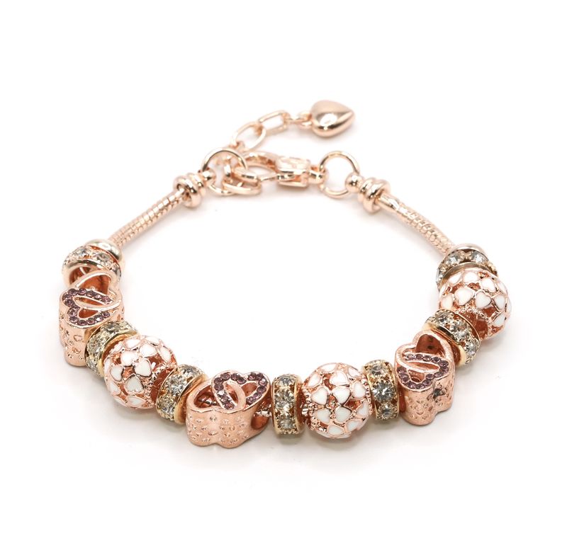 European Charm Bracelet - My Beating Heart (#1051)