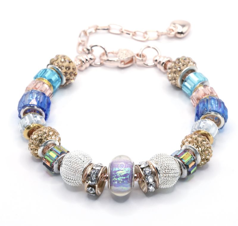 European Charm Bracelet - Morning Glory (0782)