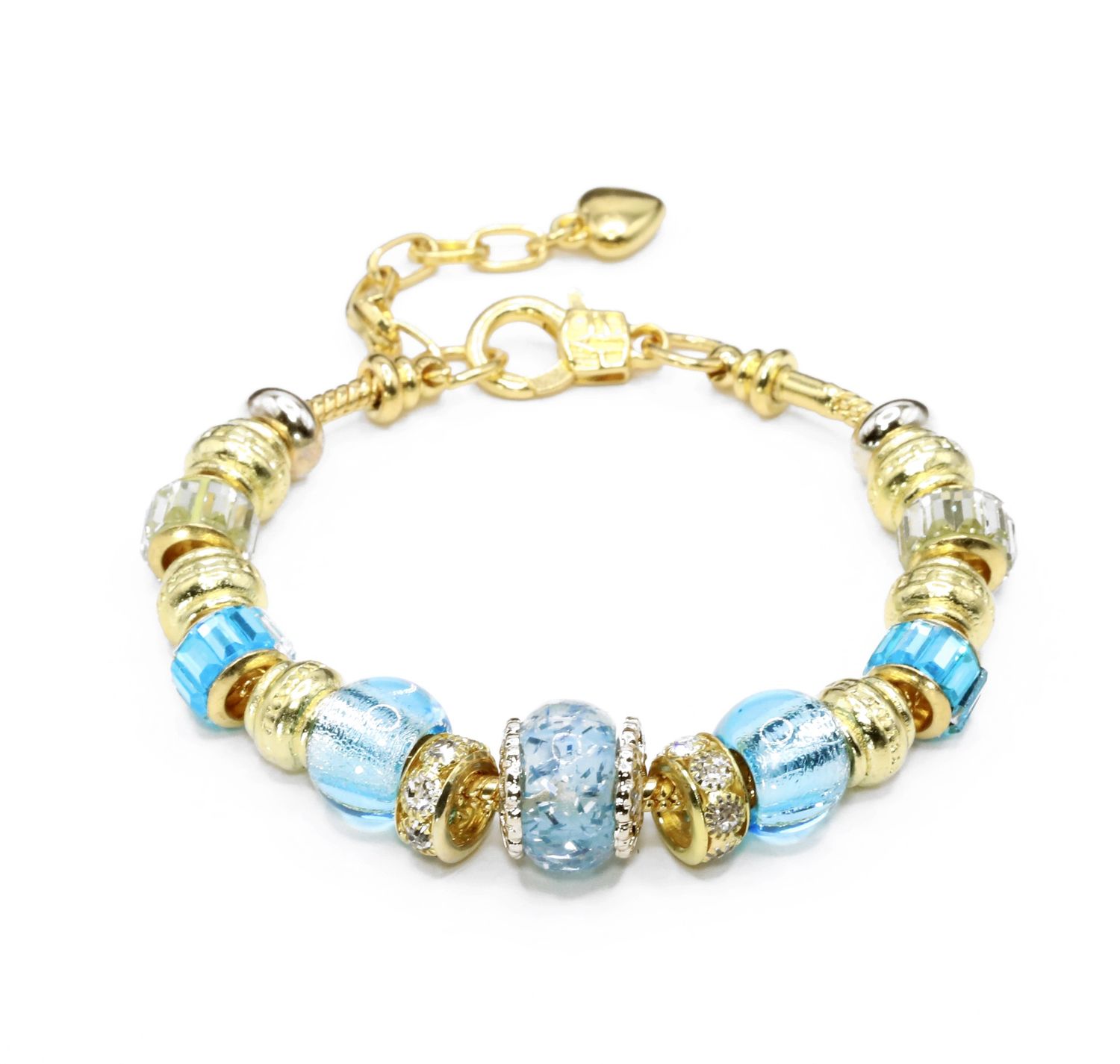 European Charm Bracelet - Purely Posh (#1207)