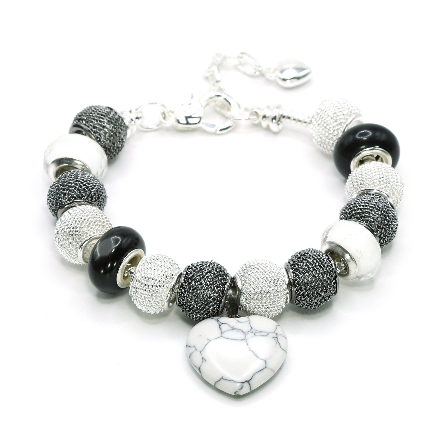 European Charm Bracelet - Rock Star  (#1104)