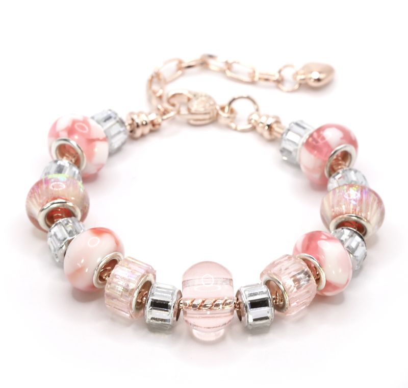 European Charm Bracelet - Strawberries’n Cream (0753)