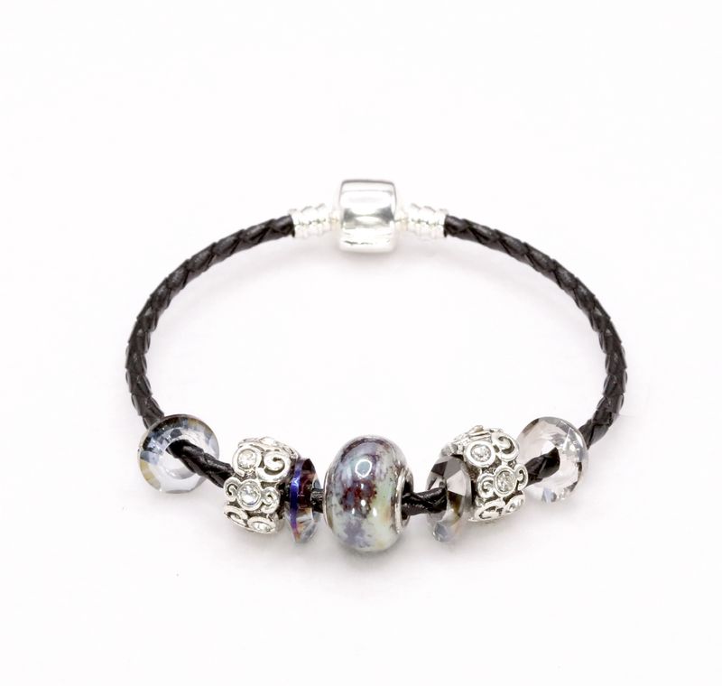 European Charm Bracelet - Unforgettable (#1218)