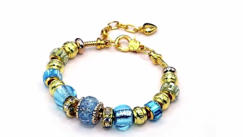 European Charm Bracelet - Purely Posh (#1207)