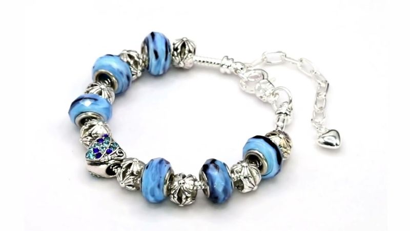 European Charm Bracelet - Oceans of Love (#1211)